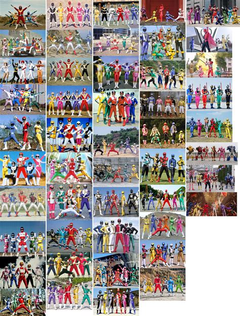 super sentai|Super Sentai (official seasons) .